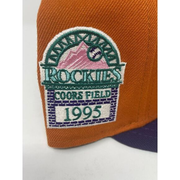 New Era Colorado Rockies Cactus Fruit 59FIFTY Hatclub Fitted Hat Mens Size 7 3/8 - Picture 4 of 5